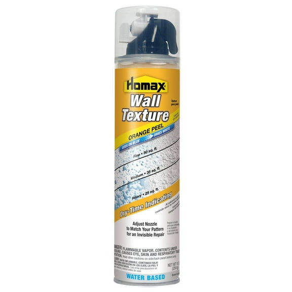 Homax Aerosol Color Changing Wall Texture Orange Peel , 16 oz