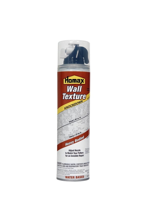 Aerosol Wall Texture, Knockdown, Water-Based, 20 oz