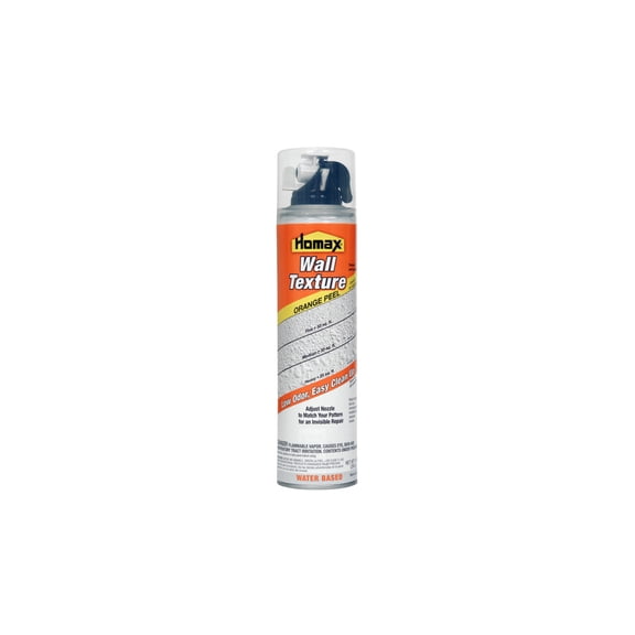 Homax Aerosol Wall Texture, Orange Peel, Water Based, 10 Ounces