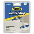 Homax Caulk Strip, Tub & Wall, Almond Color, 1 5/8 inches x 11 feet