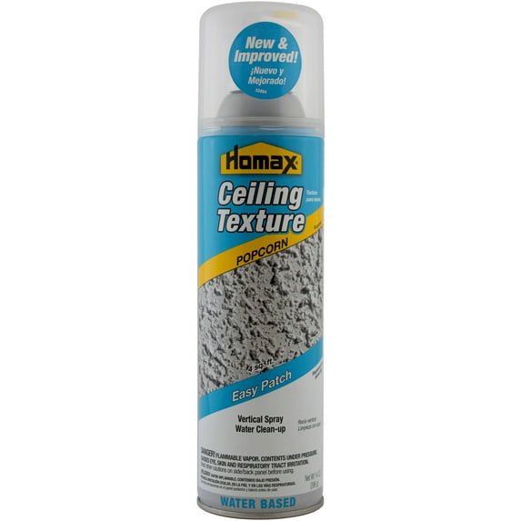 Homax Easy Patch Aerosol Popcorn Ceiling Texture, 14 oz., White