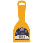 Homax Plastic Adhesive Spreader for Indoor Carpet, 3", 1/8" Tooth