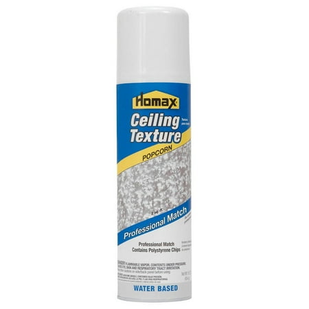 Homax Professional Match Aerosol Ceiling Texture, Popcorn,14 oz