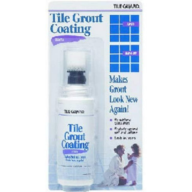 Homax Tile Guard Silicone Tile Grout Sealer, Clear, 4.3 Ounce