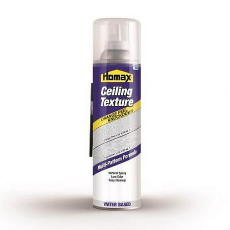 Homax White Water-Based Orange Peel Ceiling Texture 20 oz. (Pack of 6)