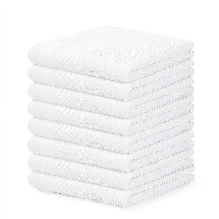 Homaxy 100% Cotton Dish Cloths, 8 Pack - 12 x 12 Inches, Waffle Weave Super  Soft and Absorbent Dish Towels Quick Drying Dishcloths, Green