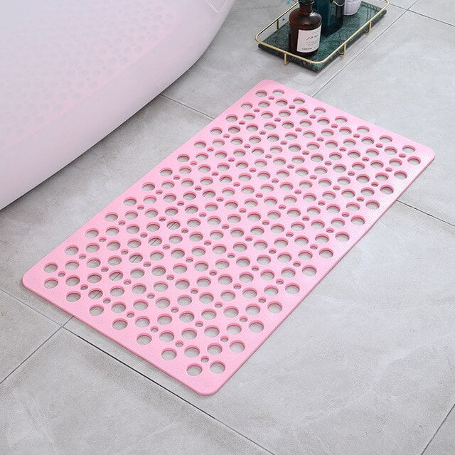 Soft PVC Anti-skid Shower Rug Bathroom Non-Slip Mat Bath Mat