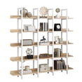 thumbnail image 1 of Hombay 5 Tier Large Home Office Bookshelf Bookcase with Metal Frame Display Shelves Holder, 1 of 16