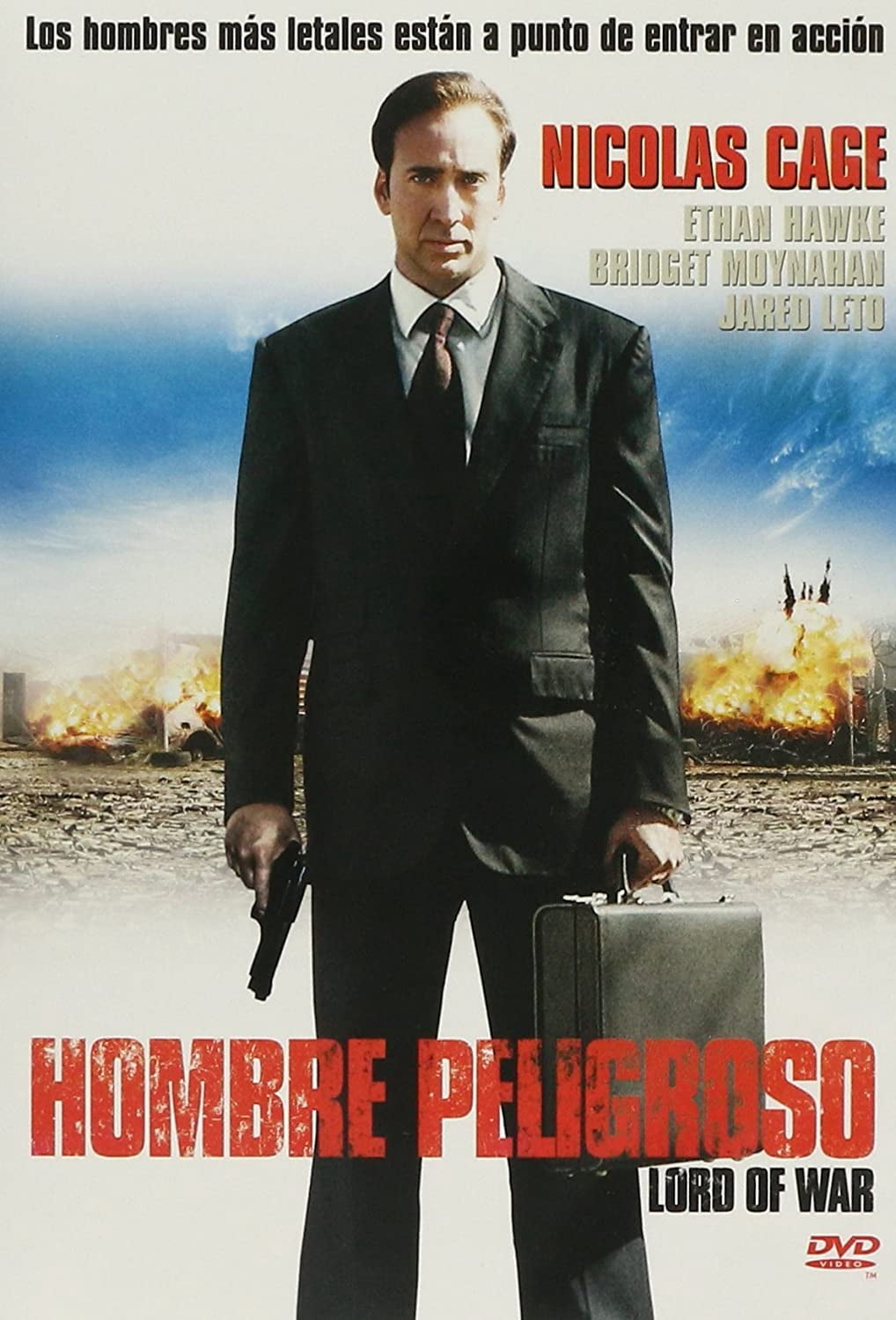 Hombre Peligroso Spanish Movie DVD With English Subtitles