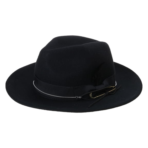 Homburg Exotic Top Hat Wool Panama Hat Hat Surprise Gift for Boyfriend Father Uncle Casual
