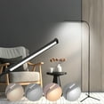 Homchum Adjustable LED Floor Lamp Tall Standing Bright Dimmable Modern
