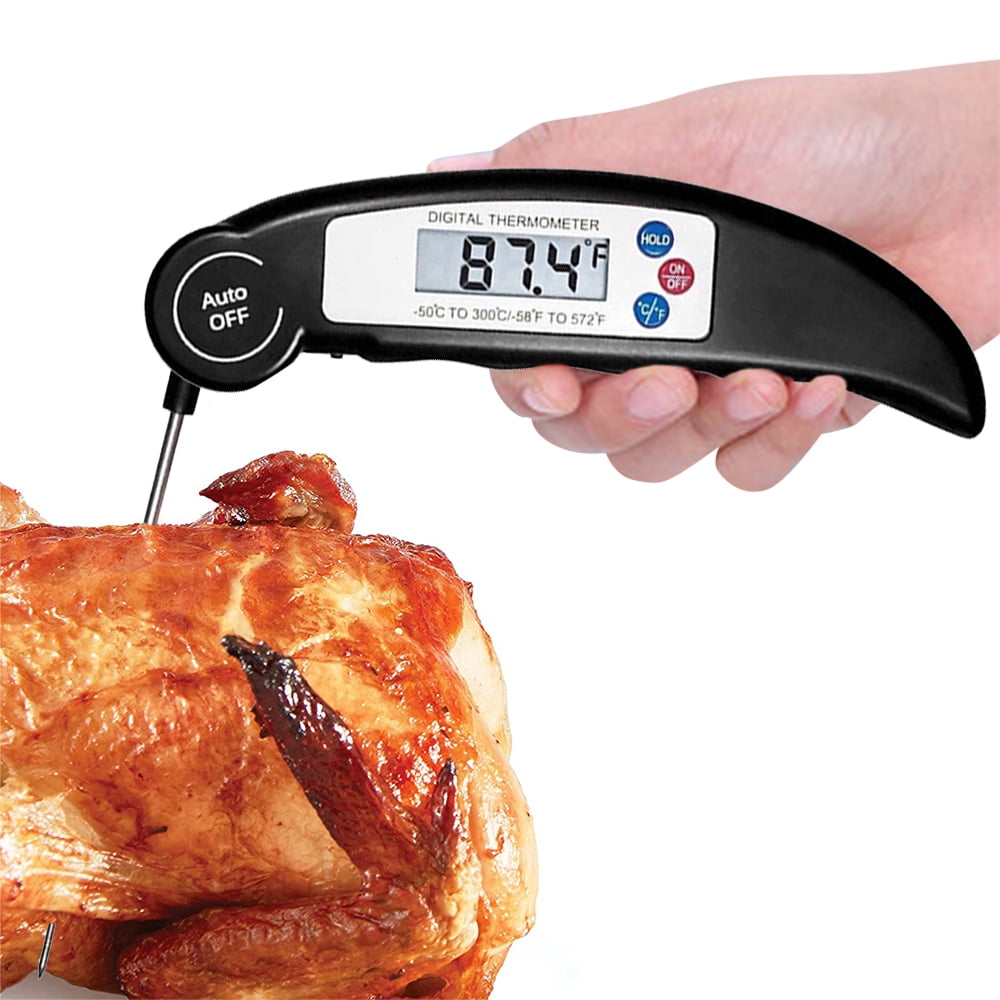 Homchum Digital Instant Read Meat Thermometer with Long Probe for Grill and Cooking Kitchen