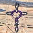 thumbnail image 1 of Homchy Atural Horsehsoe Cross with Heart Metal Wall Art Horseshoe Cross Outdoor Patio Home DecorHome Decor One Size, 1 of 3