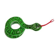 Homchy Halloween Decorations Inflatable Snake Fake Snake Animal Pool Floats Blow Up Snakes Snake Halloween Prank Props for Garden Pool Snake Birthday Party Decorations Reptile Party Deco