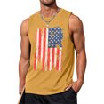 Homchy Top Mens Summer Surf Beach Tank Top Large Size Casual Breathable