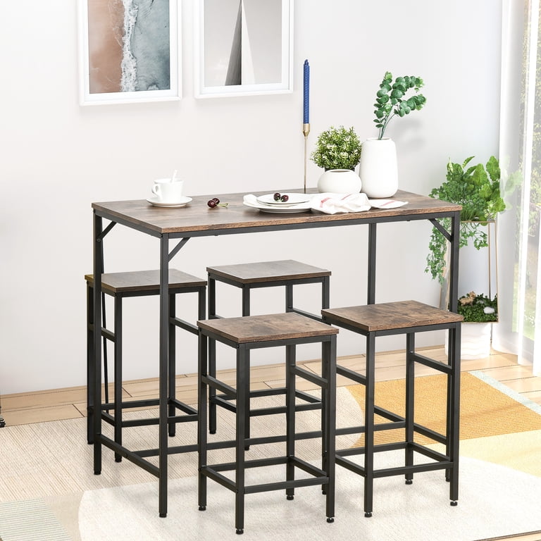 HOMCOM Ensemble Table De Salle à Manger Rectangulaire Pour 4 Personnes, Table Et Chaises De Cuisine En Verre Avec Cadre En Metal Et Revetement En Similicuir Pour Salle A Manger Salon Blanc HOMCOM Ensemble Table De Salle à Manger Rectangulaire Pour 4 Personnes, Table Et Chaises De Cuisine En Verre Avec Cadre En Metal Et Revetement En Similicuir Pour Salle A Manger Salon Blanc