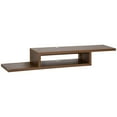 Wall Mounted Media Console, Floating Stand Component Shelf