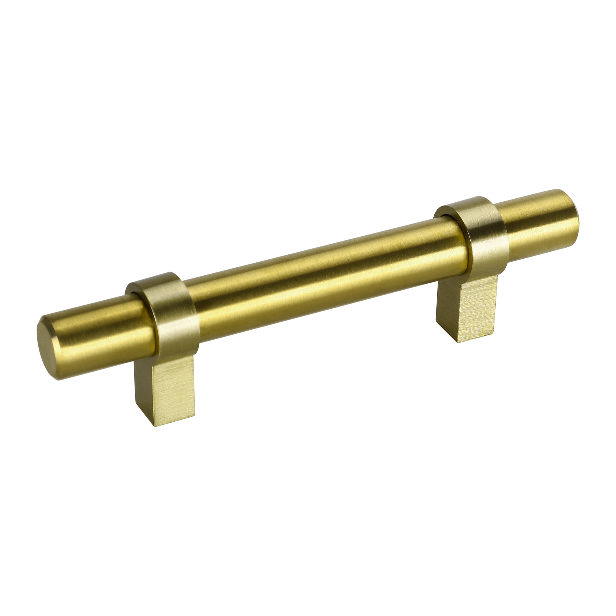 Homdiy 25 Pack Cabinet Gold Handle Hardware Modern Kitchen Pulls for Door Bedroom Dresser Bathroom Wardrobe,3in Hole Centers