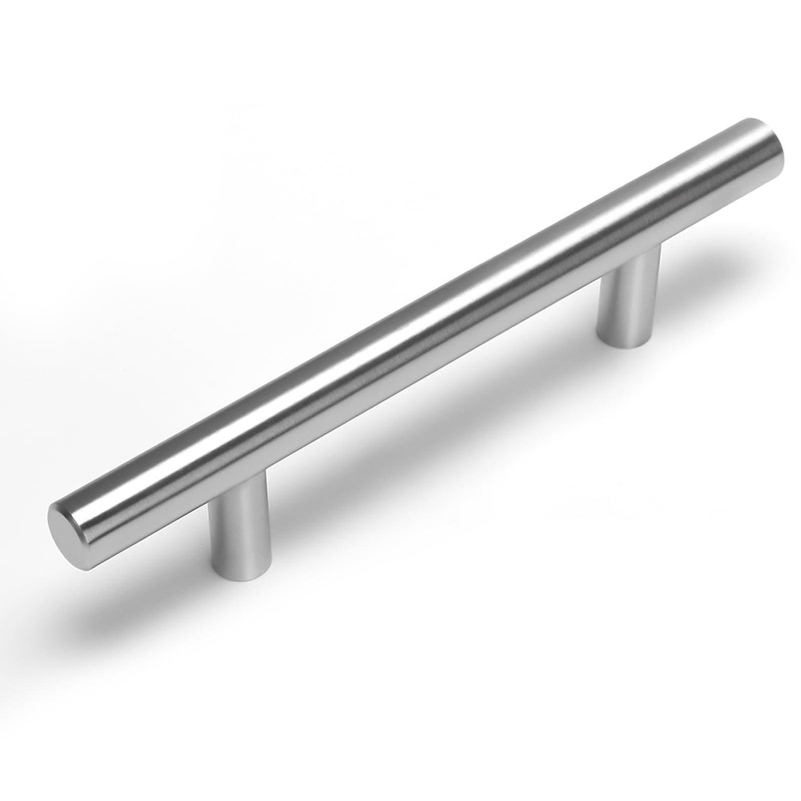Homdiy 25 Pack Cabinet Handles Brushed Stainless Cabinet Pulls Handles Bar for Kitchen Door Bedroom Dresser Bathroom Wardrobe Hardware,3-3/4in