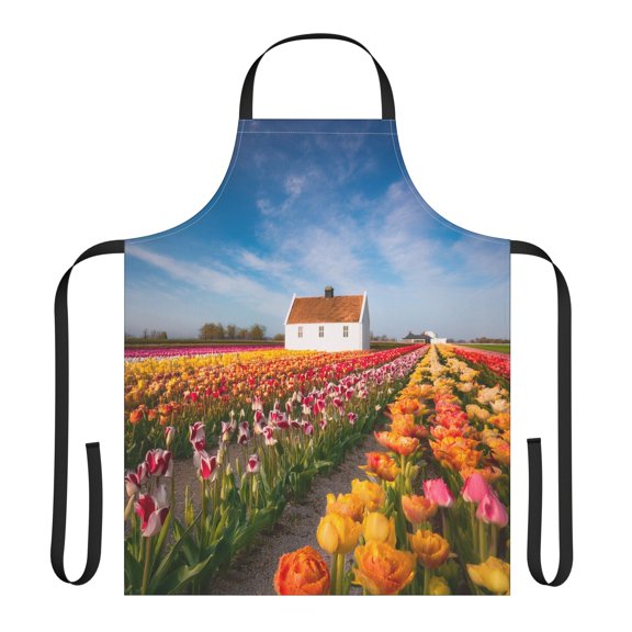 Home 100% Polyester Stain-resistant 31.5 x 25.6 | Art Print Canvas Apron 5