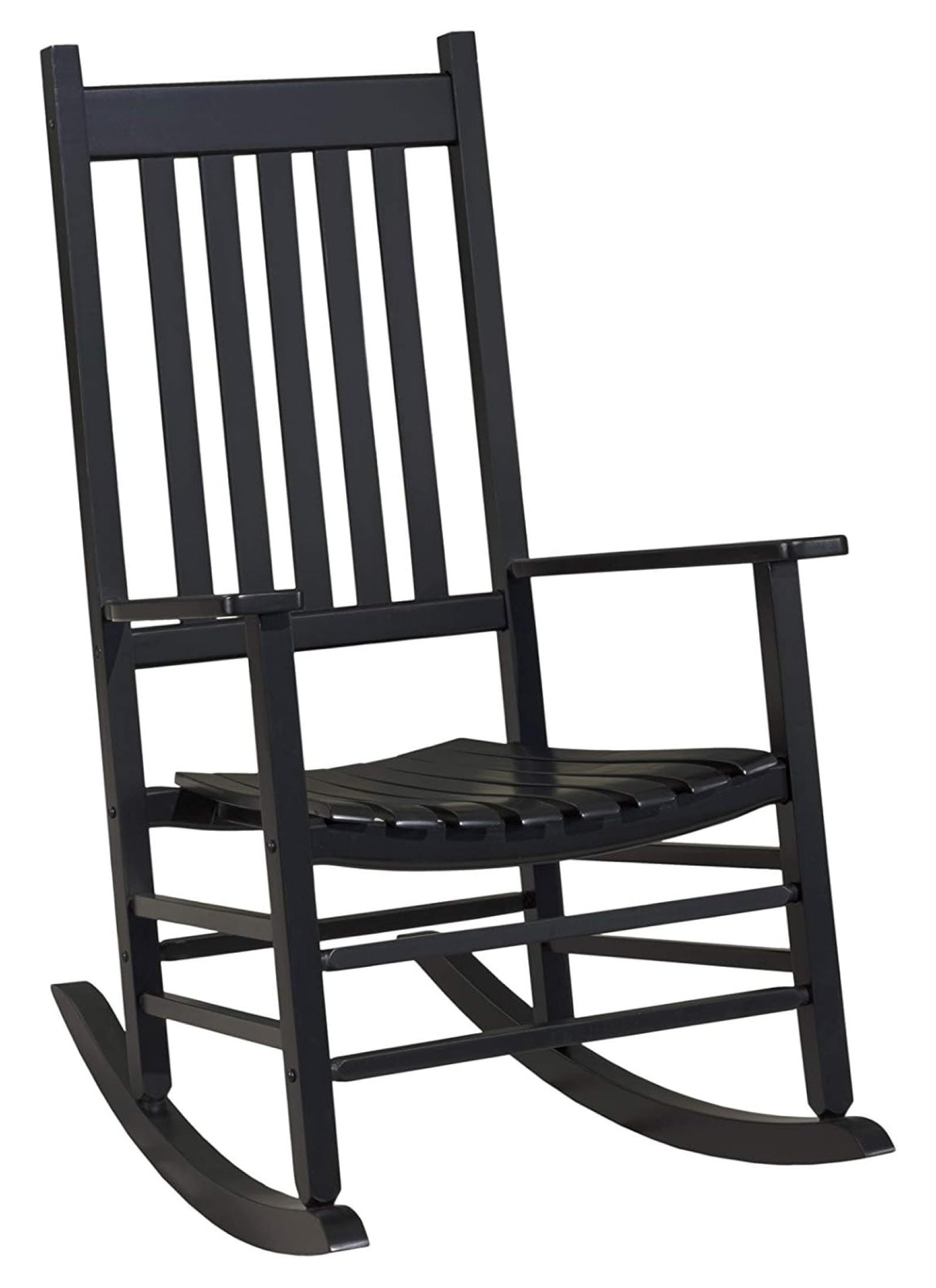 &Home, 100033, Mission Style Rocking Chair, Color: Black - Walmart.com