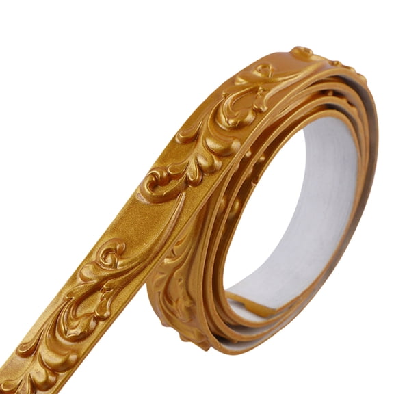 Home 16.4feet Wall Trim, Flexible and Adhesive Molding Trim Wall Trim for Easy Application on Cabinets and Door