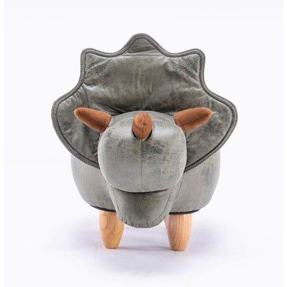 Home 2 Office Animal Green Storage Ottoman