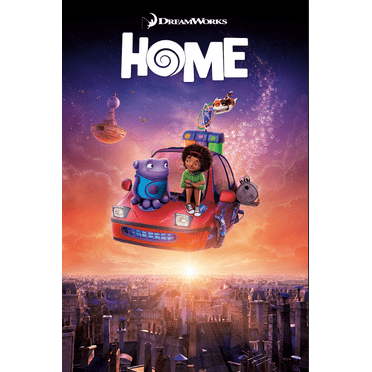 Home 2015 Movie Poster 24x36 | Animated Family Adventure | DreamWorks Animation
