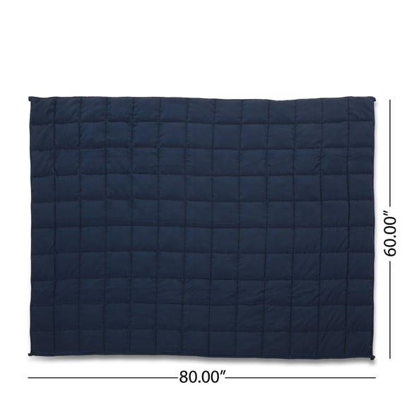 Home 205t Cotton 20lbs Weighted Blanket, Deep, Pressure, Okioki, Designed