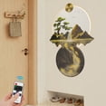 thumbnail image 1 of Home 24x36 inch Wall Hanging 3d Sculpture with Remote Control  & Led Light, 1 of 9