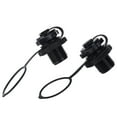 Home 2Pcs Inflatable Boat Inflatable Boat Spiral Air Plug Air Mattress Kayak Plug Replacement