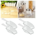 Home 4pc Middle Size Multi Purpose Scoop Square Scoop Ice Scoop Fruit