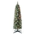 thumbnail image 1 of Open Box Home 5' Pencil Pine Prelit Artificial Christmas Tree 150 Color Lights, 1 of 9