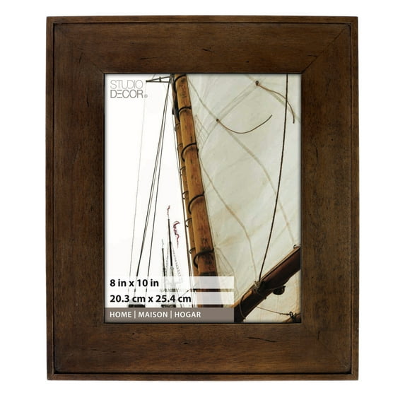 Home 8" x 10" Espresso Hampton Frame by Studio Décor®
