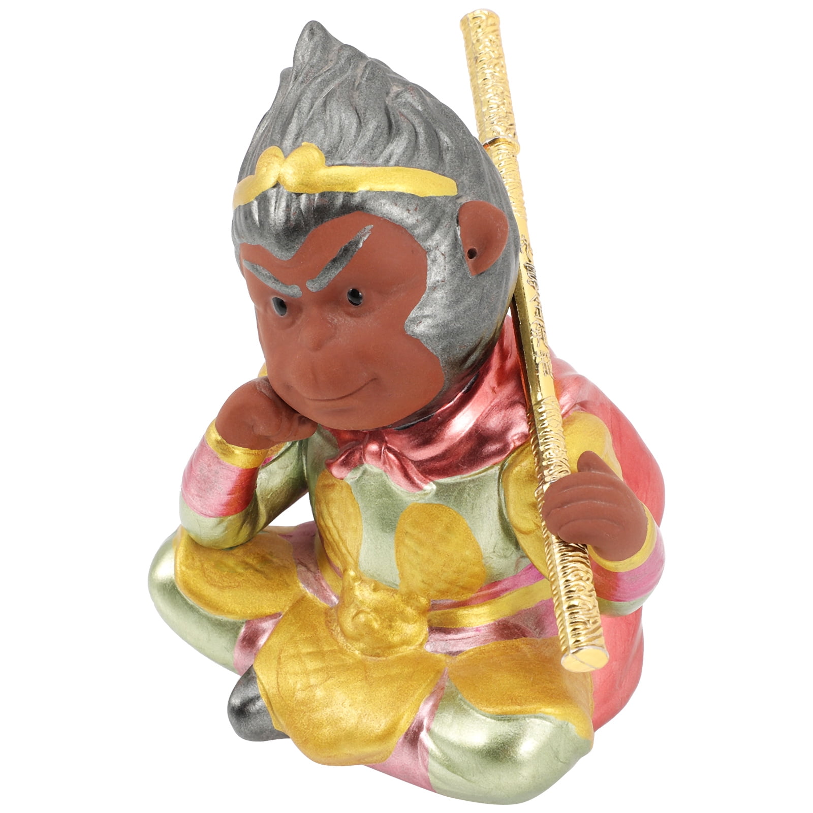 Home Accents Decor Office Decoration Sun Wukong Tea Set Purple Sands