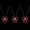 thumbnail image 1 of Home Accents Holiday 10 in. Hi-Vibrant Twinkling LED Holiday Bows (Set of 3), 1 of 6