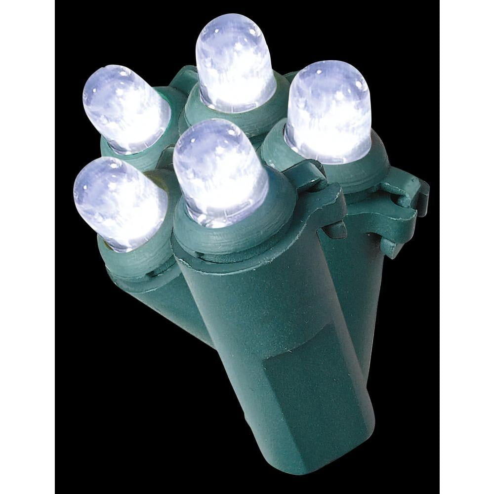 Home Accents Holiday 200-Light LED Cool White Dome Light String TY-200D-W