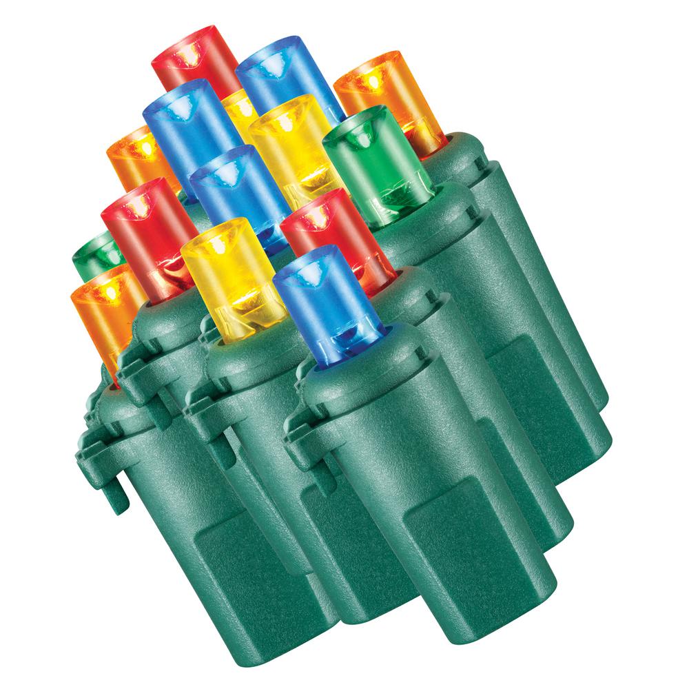 Home Accents Holiday 50 Battery Operated Dome LED Light Multi Colored