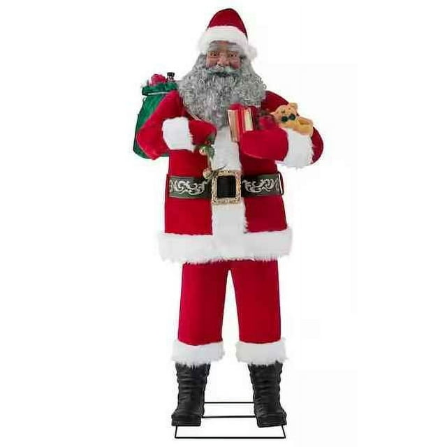Home Accents Holiday 6 ft. Animated Singing Santa Christmas Animatronic