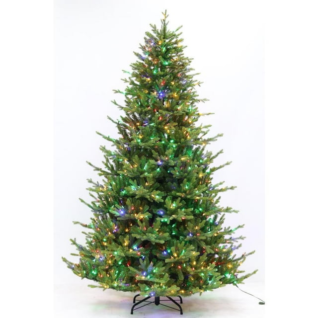 Home Accents Holiday 7.5 ft Cedarburg Noble Fir PreLit LED Artificial