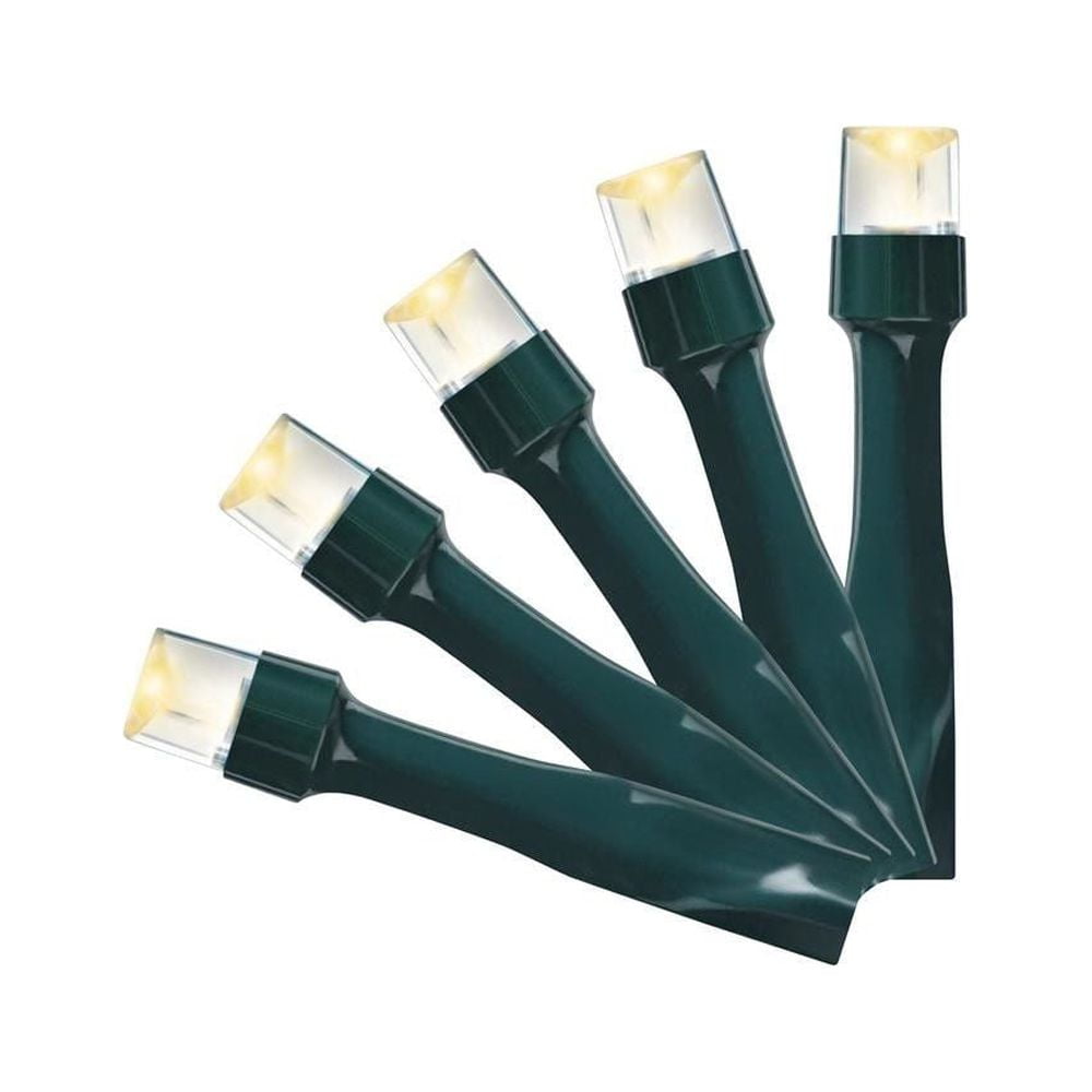 Home Accents Holiday Christmas Lights 26 ft. 100 White LED Battery