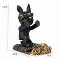 thumbnail image 1 of Home Accessories Bulldog Sculpture Mobile Phone Stand Room Cute Dog Statue Desk Accessories Creative Mobile Phone Accessories, 1 of 10
