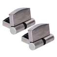 thumbnail image 1 of Home Accessory 2Pcs Door Hinge Set Stainless Steel Hydraulic Sealing Gravity Hinge Hardware Fitgs, 1 of 8