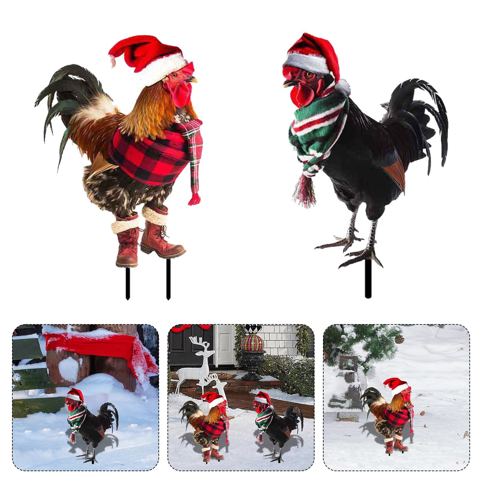 Home Address Signs Yard Ground Staples Heavy Duty Big Christmas Lights