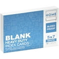 Home Advantage 5x7 Blank Index Cards Our 50 Pack of Blank Notecards