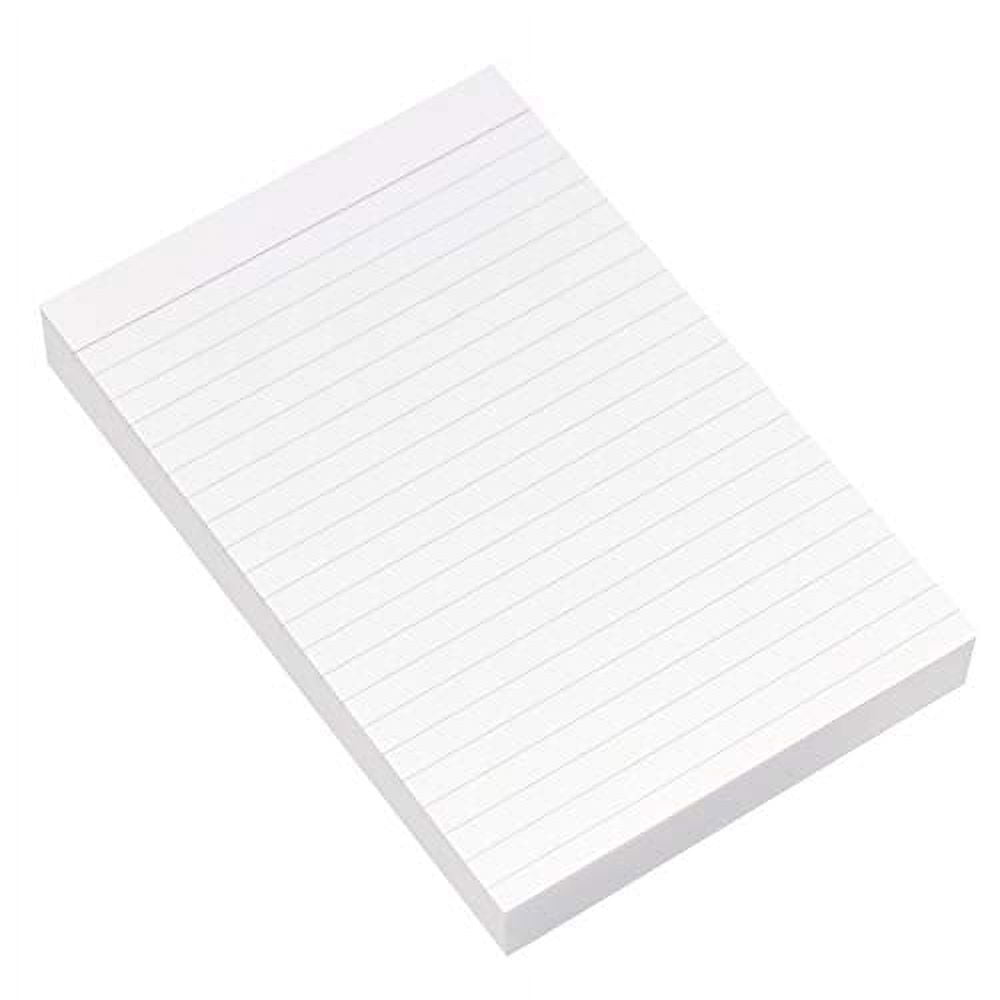 Home Advantage Vertically Ruled White Mini Index Cards, Note Cards (4x6