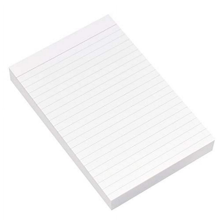 Home Advantage Vertically Ruled White Mini Index Cards, Note Cards (4x6) 