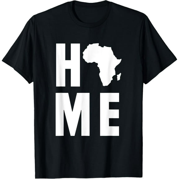 Home African Heritage Clothing Gift Men Women Black History T-Shirt100%Cotton