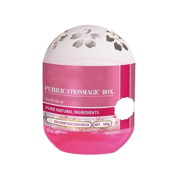 Home Air Purifying Odor and Dust Absorber, Long-Lasting 120g Active Carbon Gel Box for Indoor Freshness, Pet Odor Removal, for and Electronics