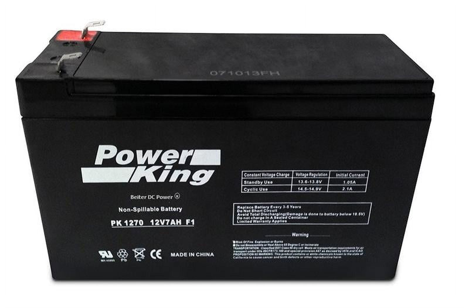 Home Alarm Battery 12V 7AH with Constant Voltage Charge